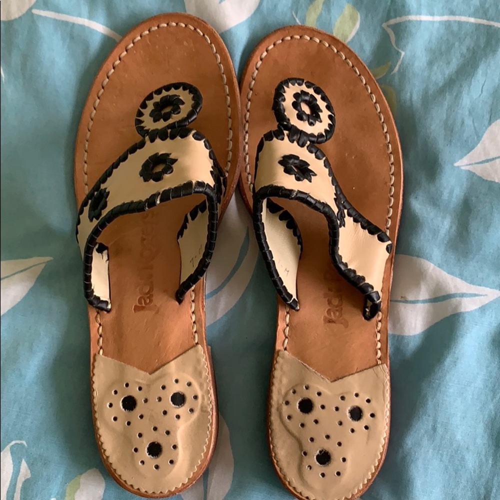 Tan & Black Jack Rogers